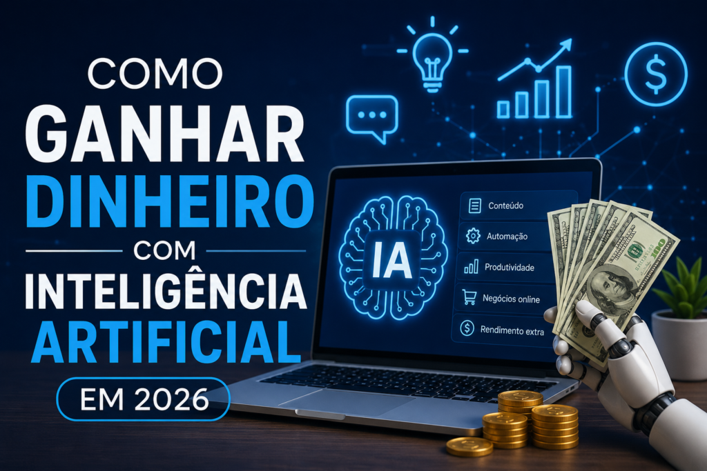 Como Ganhar Dinheiro com Inteligência Artificial em 2026
