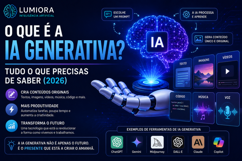 O que é a IA Generativa? Tudo o que Precisas de Saber (2026)